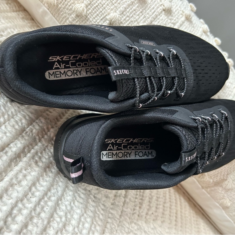 Skechers Black Casual Sneakers - Picture 7 of 8